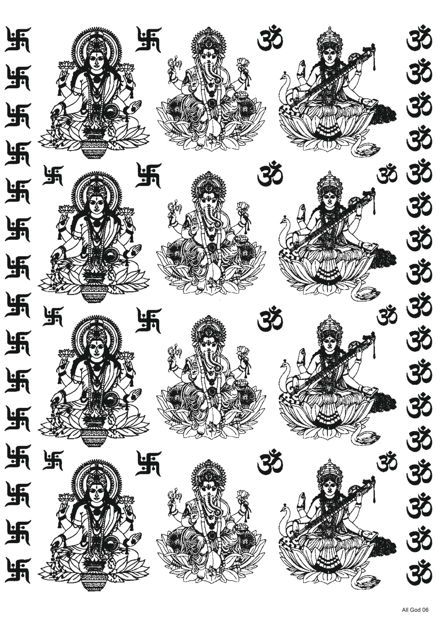All God 06 A4 Size