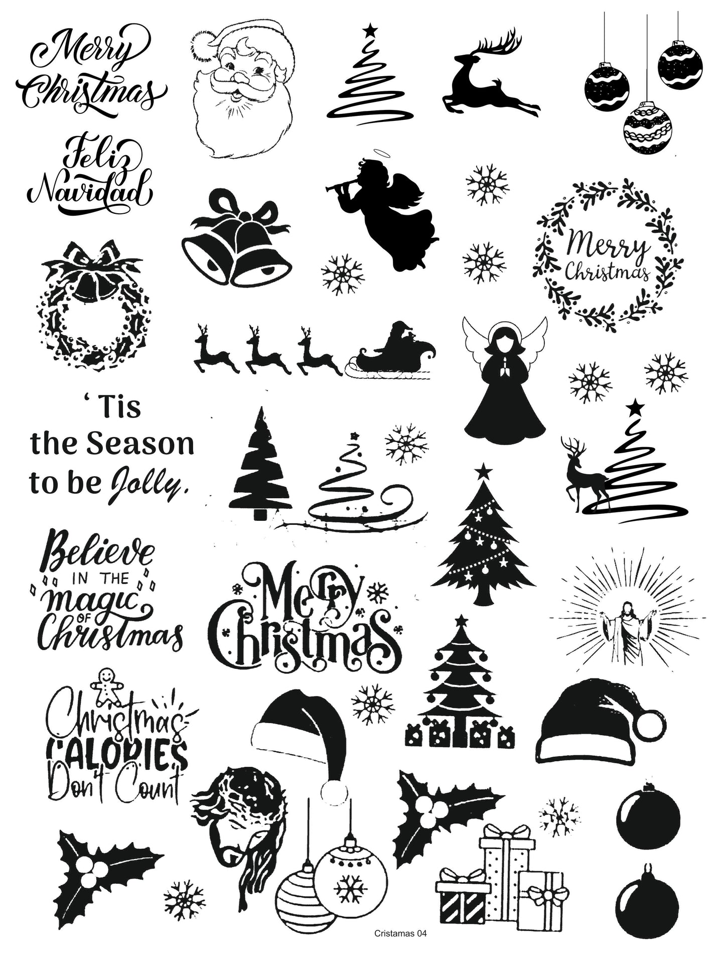 Christmas 04 A4 Size
