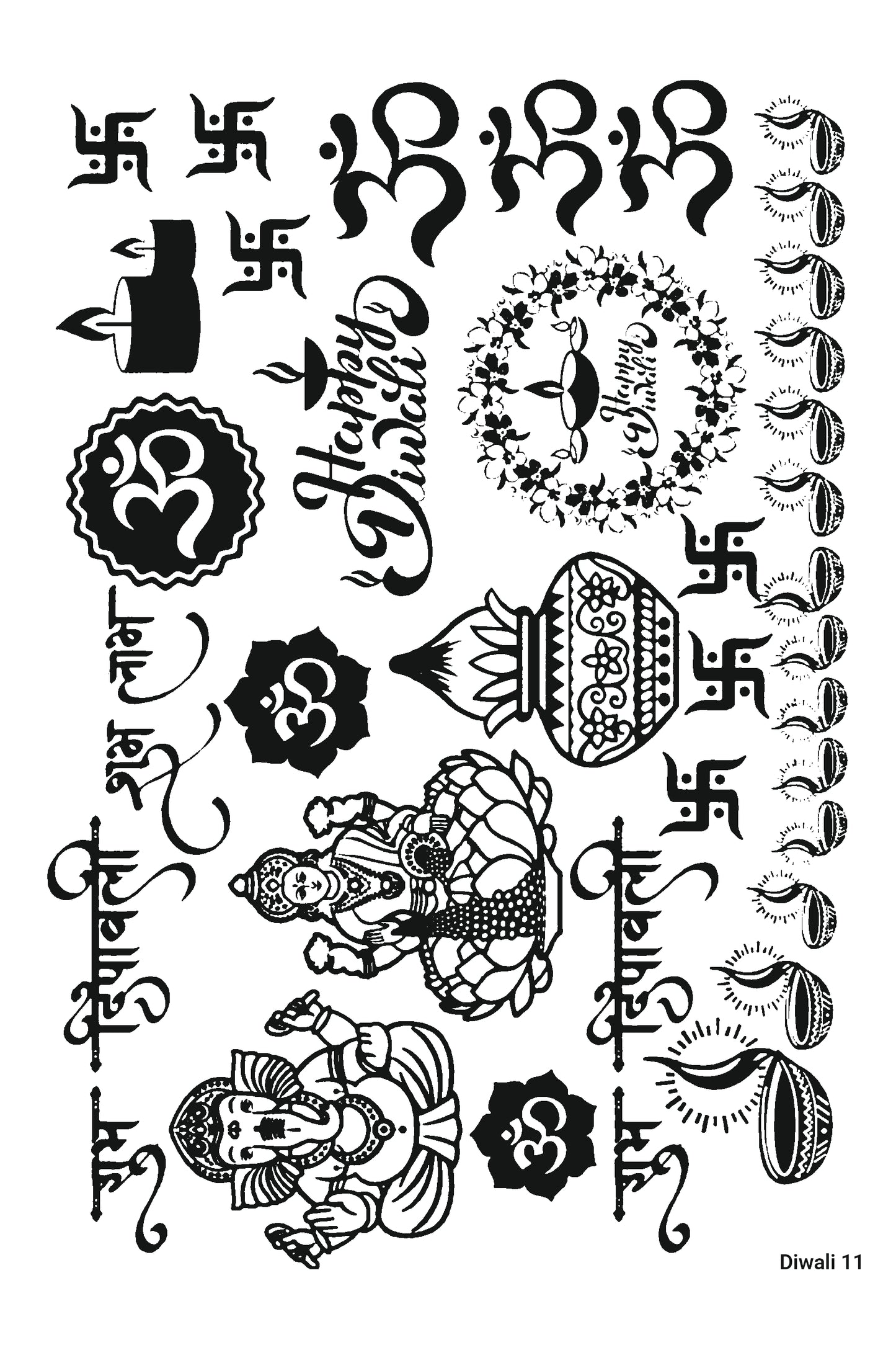 Diwali 11 A5 Size