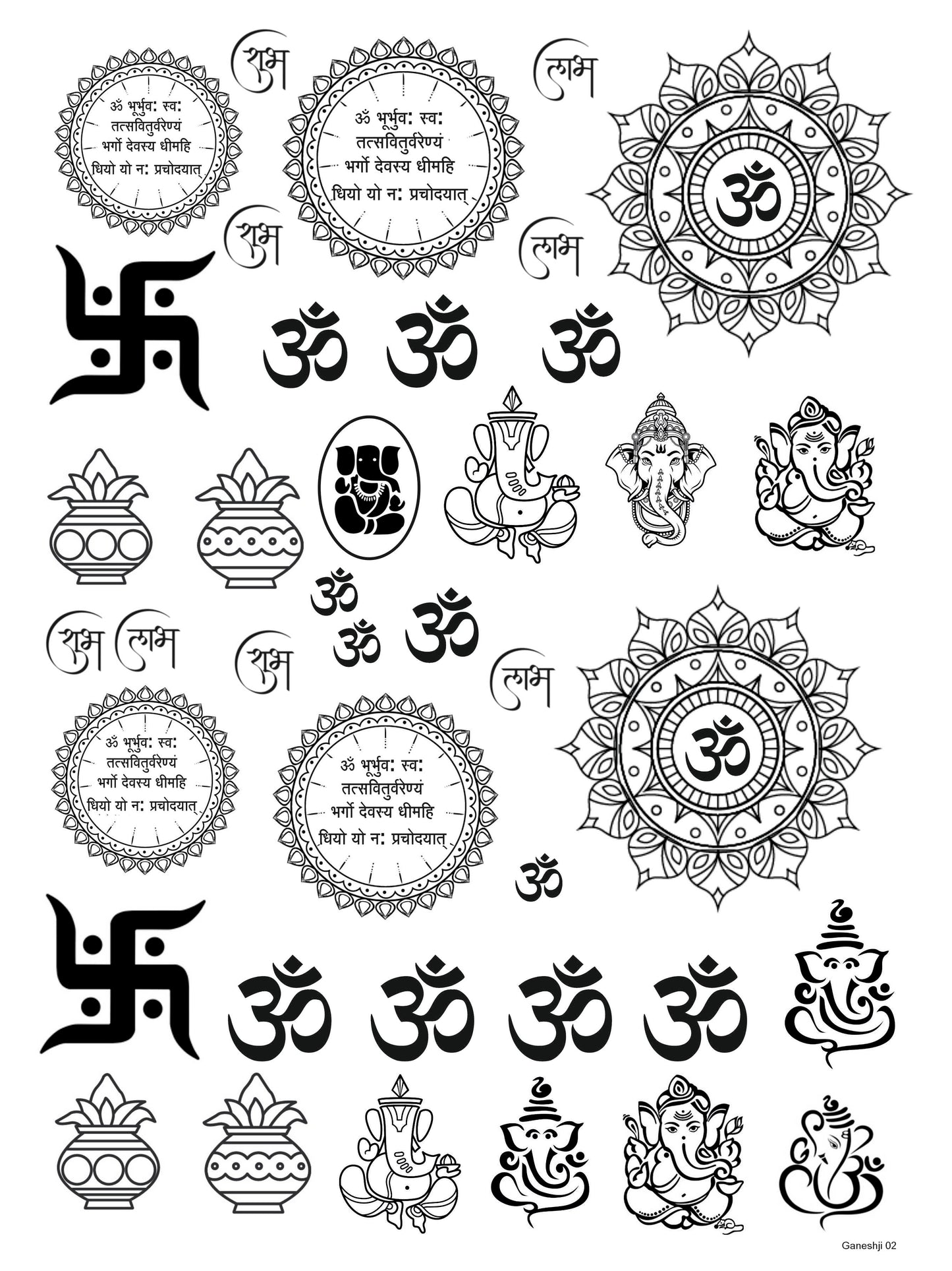 Ganeshji 02 A4 Size