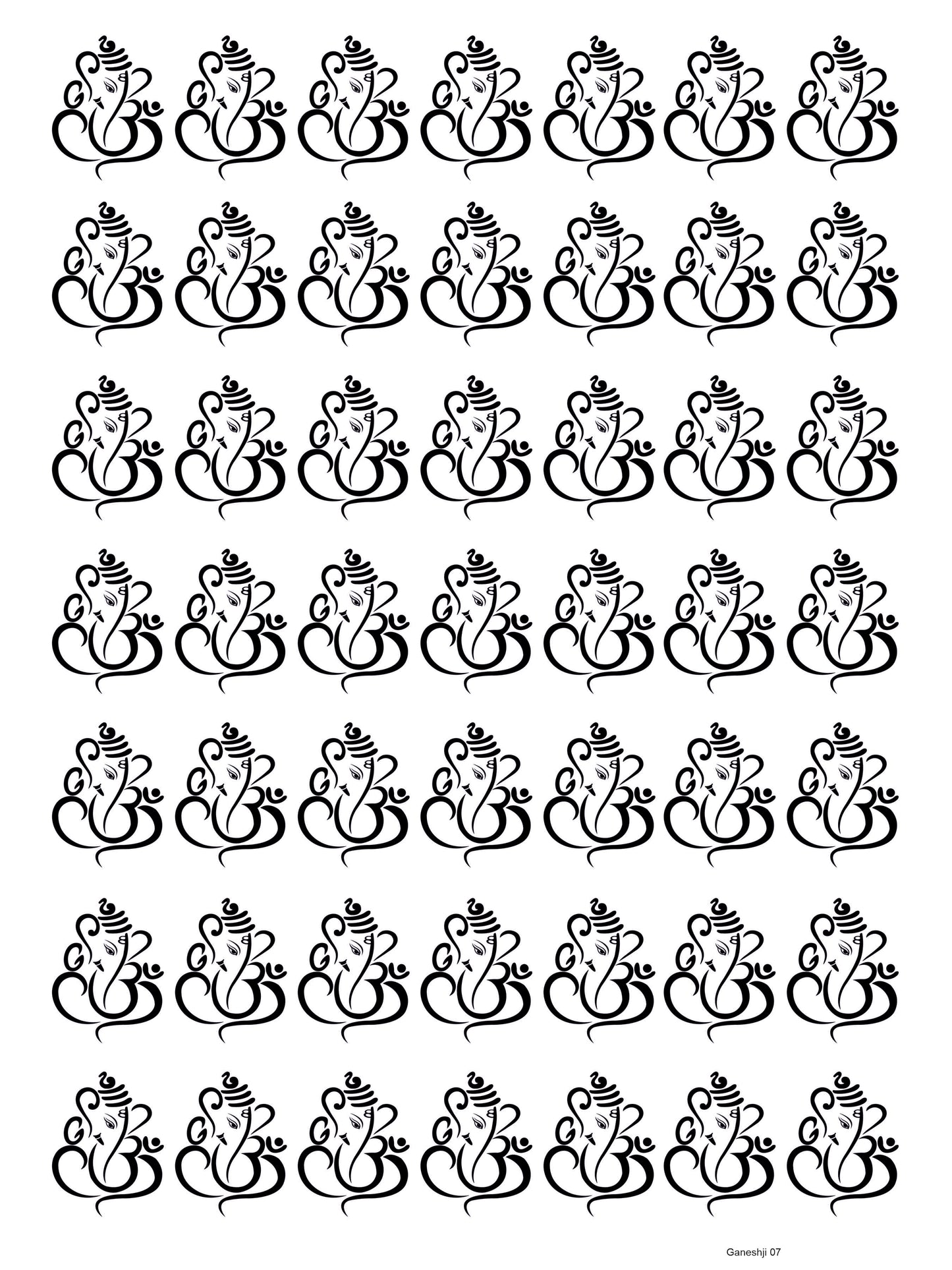 Ganeshji 07 A4 Size