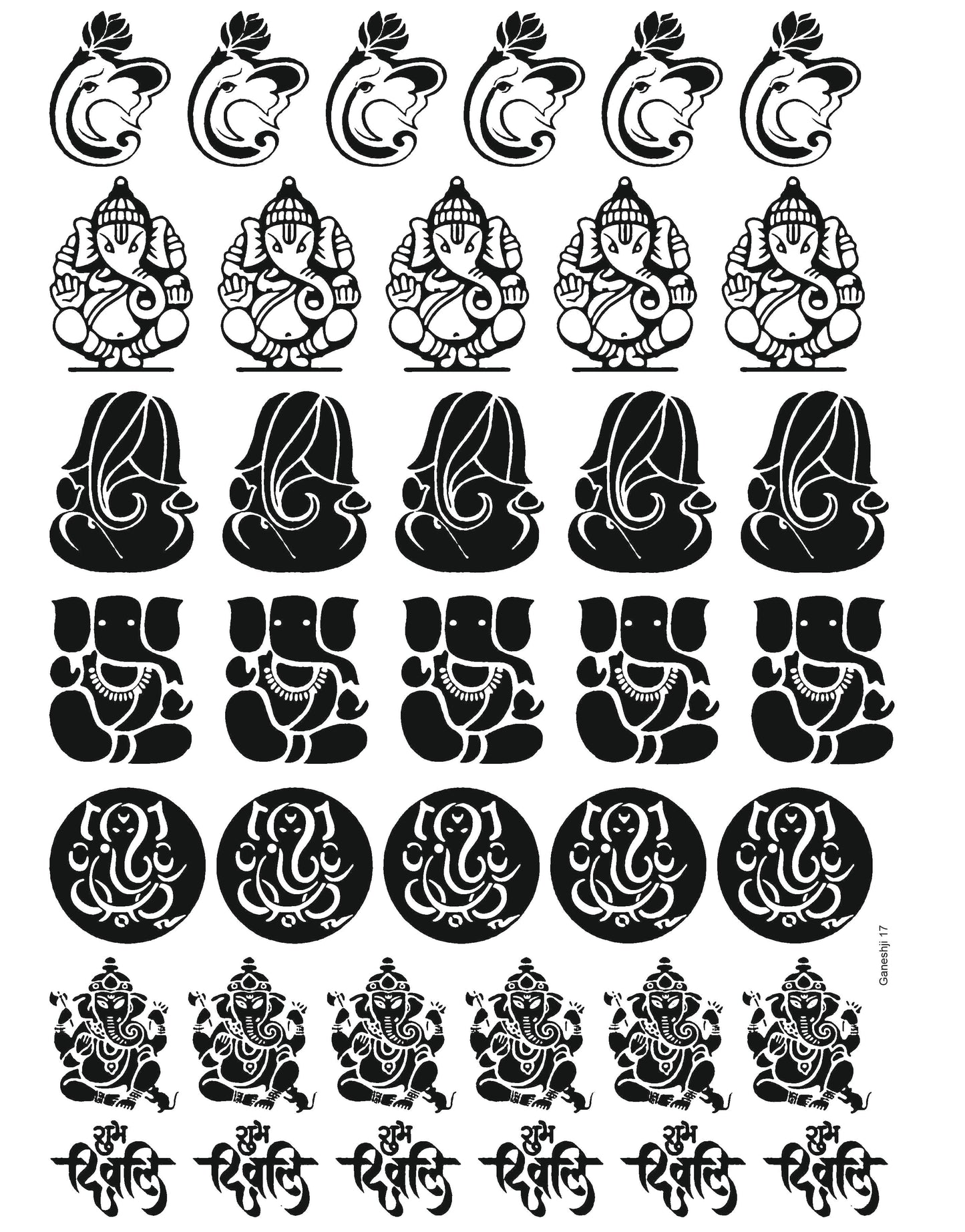 ganeshjii 17 A5 Size