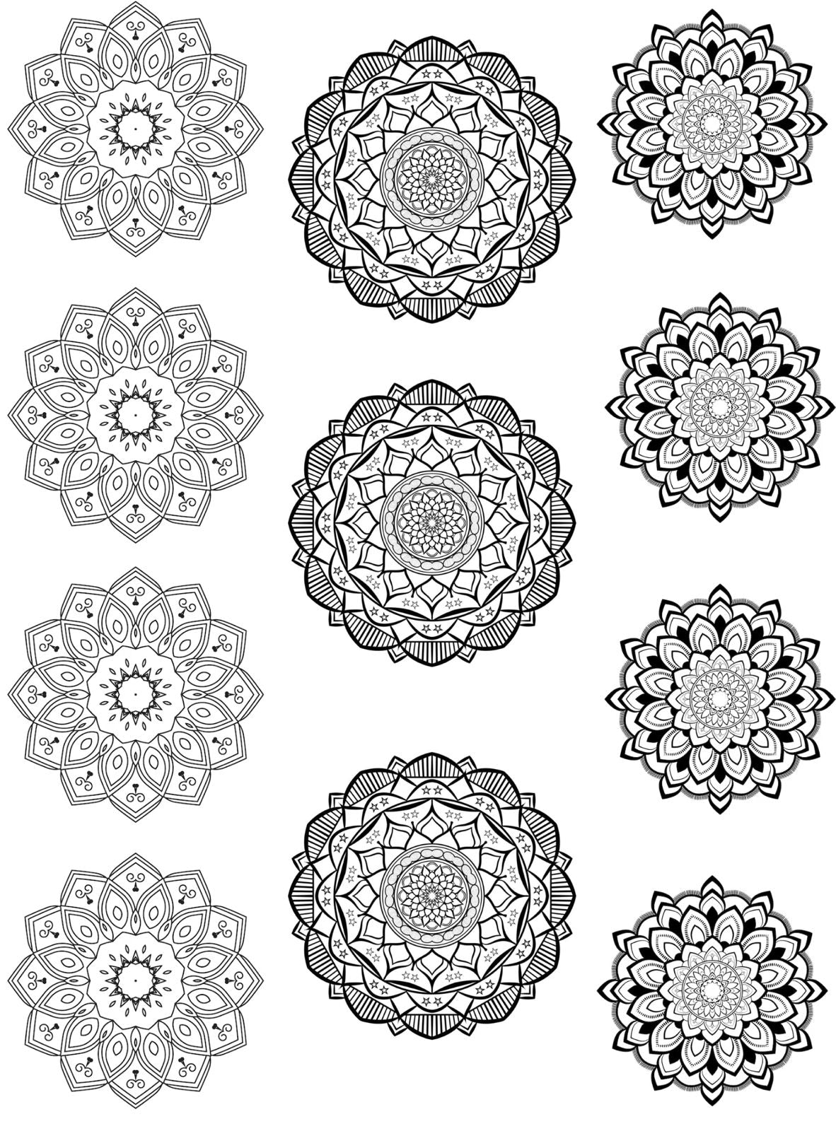 Mandala 01 A5 Size