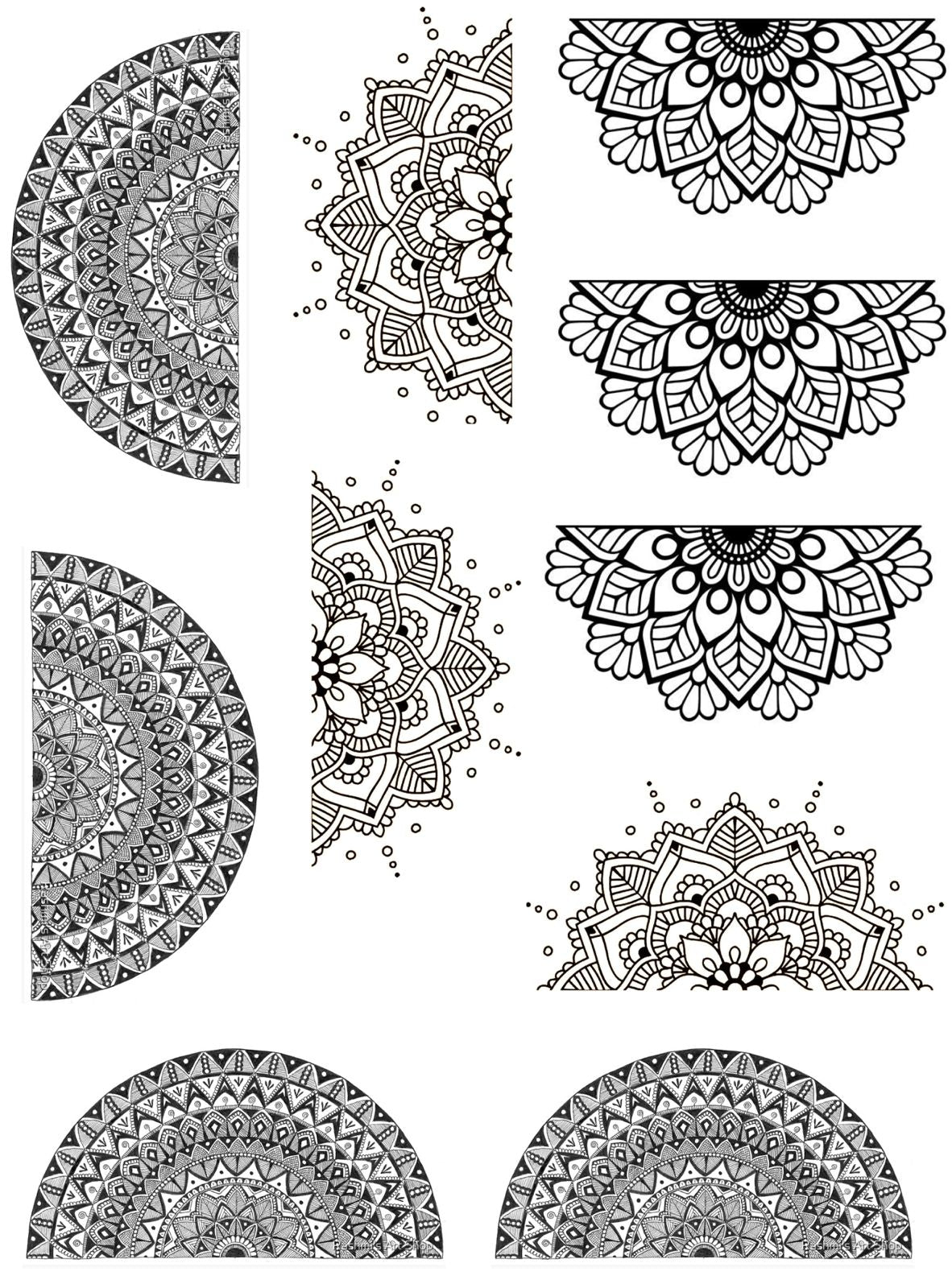 Mandala 02 A4 Size