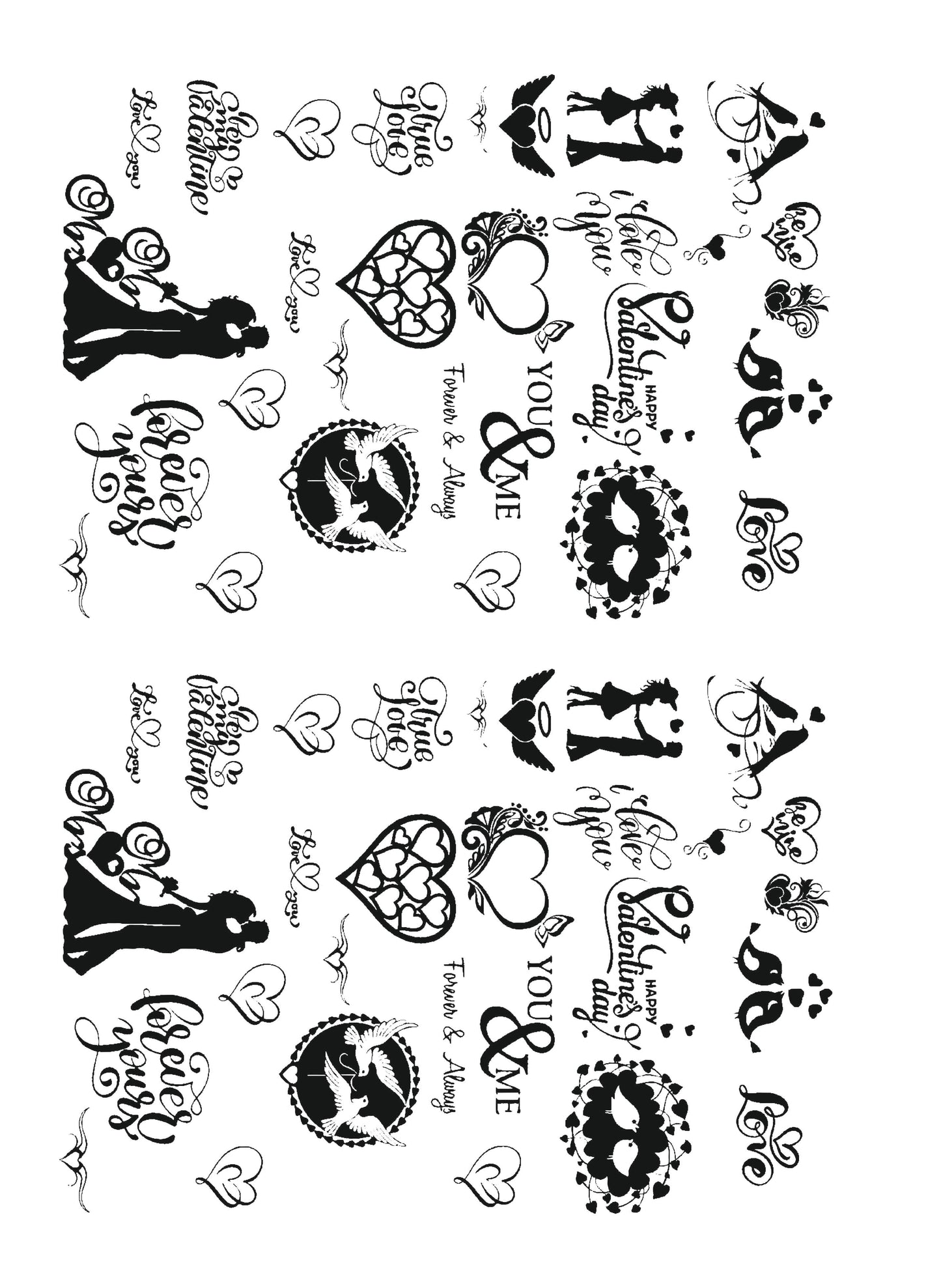 Valentines Day 08 A4 Size