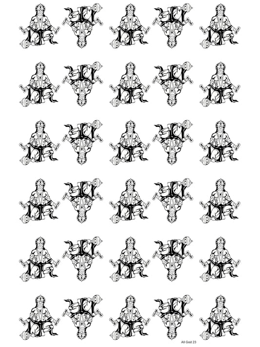 All God 23 A4 Size