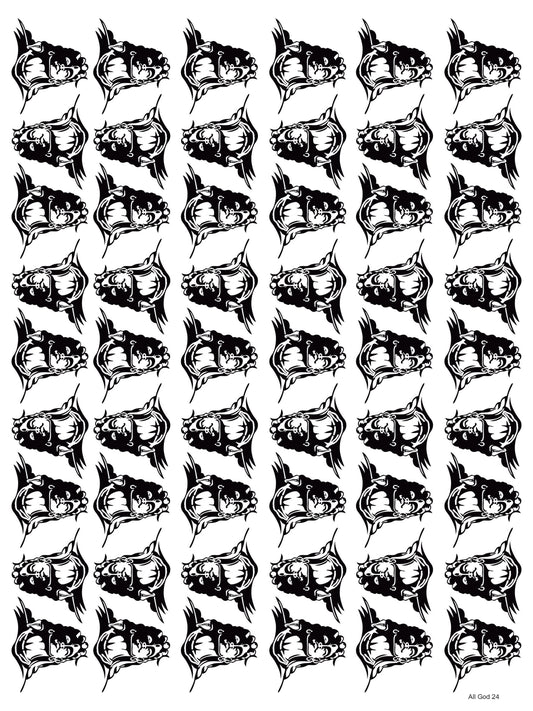 All God 24 A4 Size