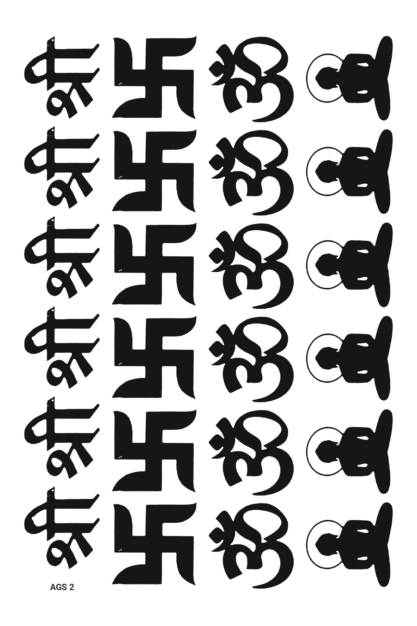 All God Symbols 02 A5 Size