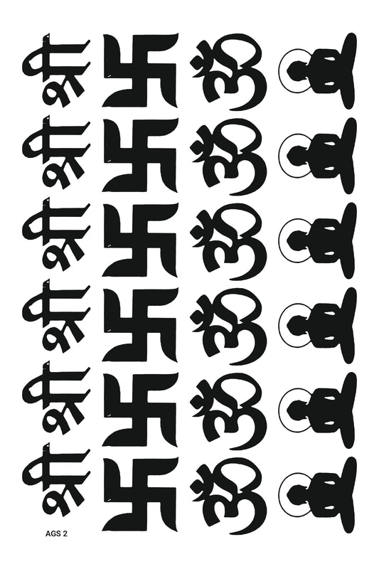 All God Symbols 02 A5 Size