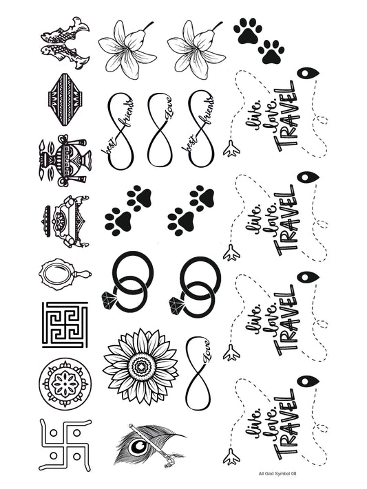 All God Symbols 08 A4 Size