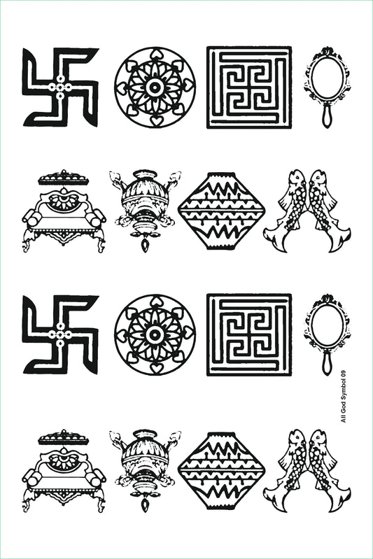 All God Symbols 09 A5 Size