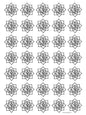 All God Symbols 12 A5 Size