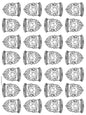 All God Symbols 17 A5 Size