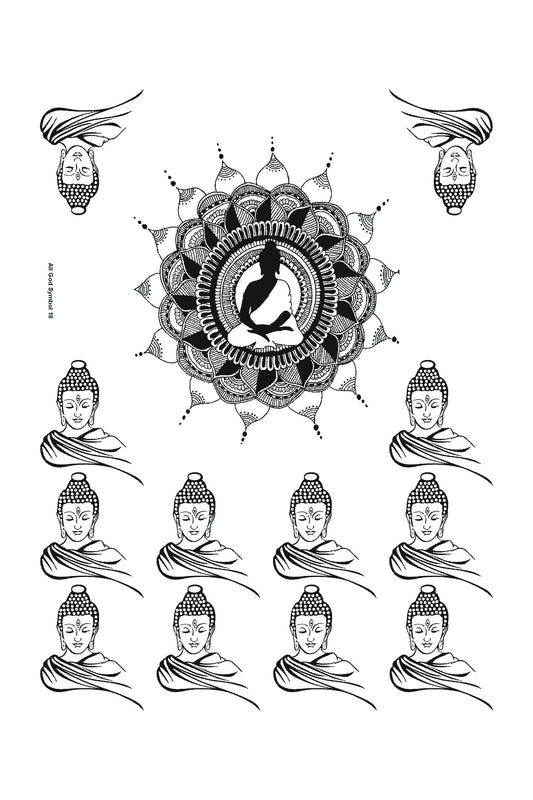All God Symbols 18 A5 Size