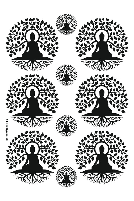 All God Symbols 26 A5 Size