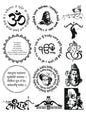 All God Symbols 29 A4 Size