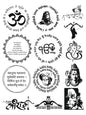 All God Symbols 29 A5 Size