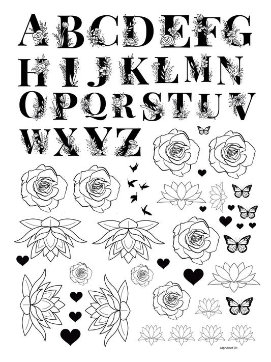 Alphabet 01 A5 Size