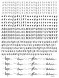 Alphabet 06 A4 Size