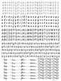 Alphabet 12 A4 Size