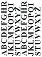 Alphabet 17 A4 Size