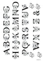 Alphabet 22 A4 Size