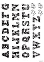 Alphabet 23 A4 Size
