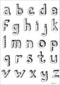 Alphabet 27 A4 Size