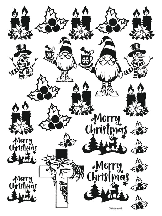 Christmas 08 A5 Size