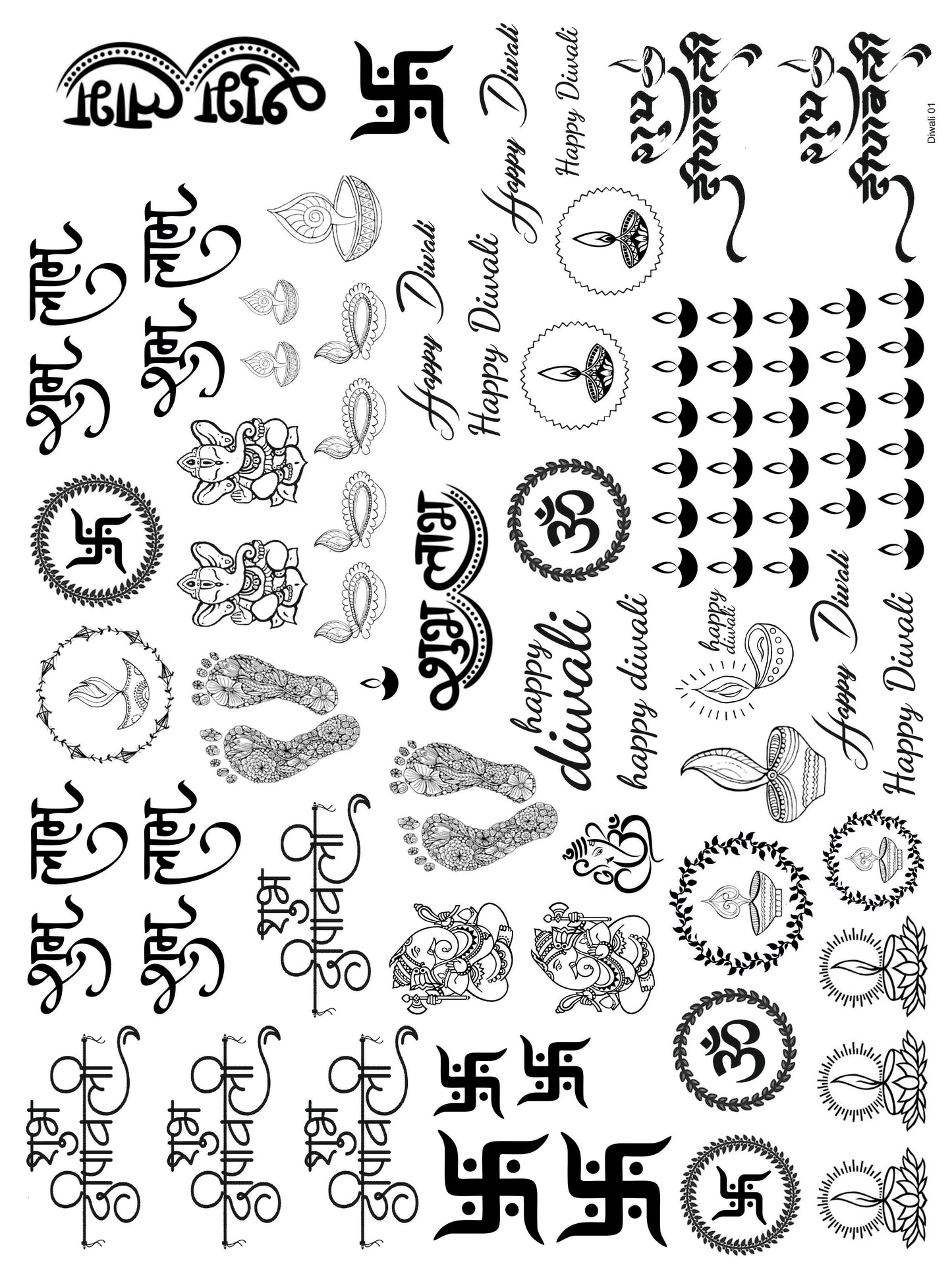 Diwali 01 A5 Size