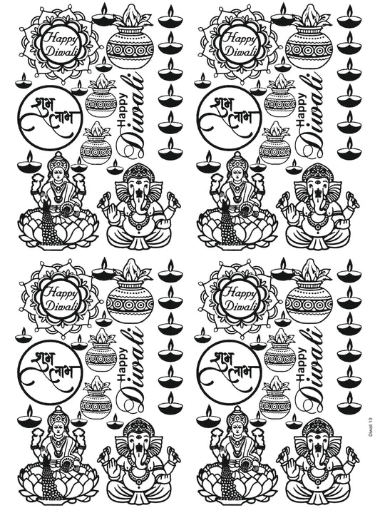 Diwali 10 A4 Size