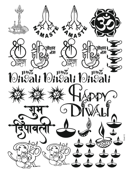 Diwali 12 A4 Size