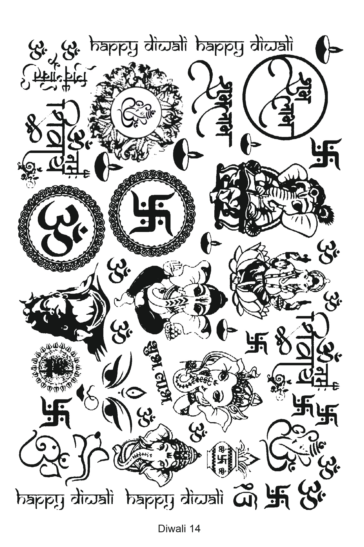 Diwali 14 A5 Size