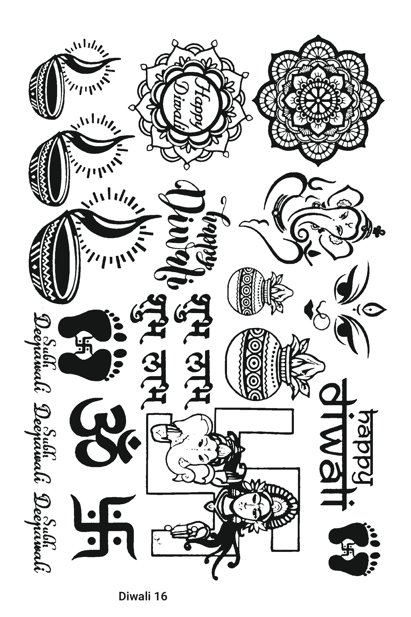 Diwali 16 A5 Size