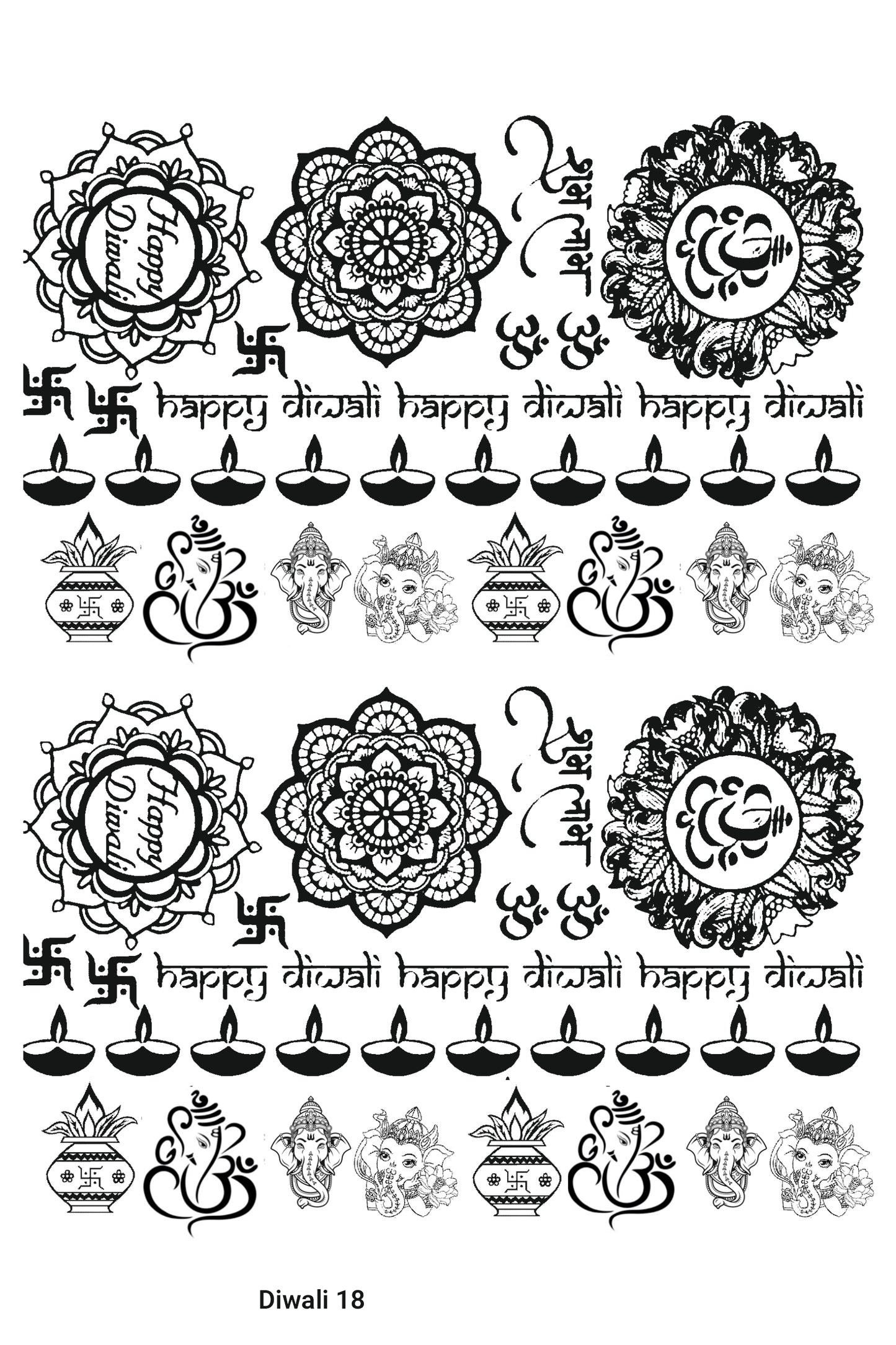 Diwali 18 A5 Size