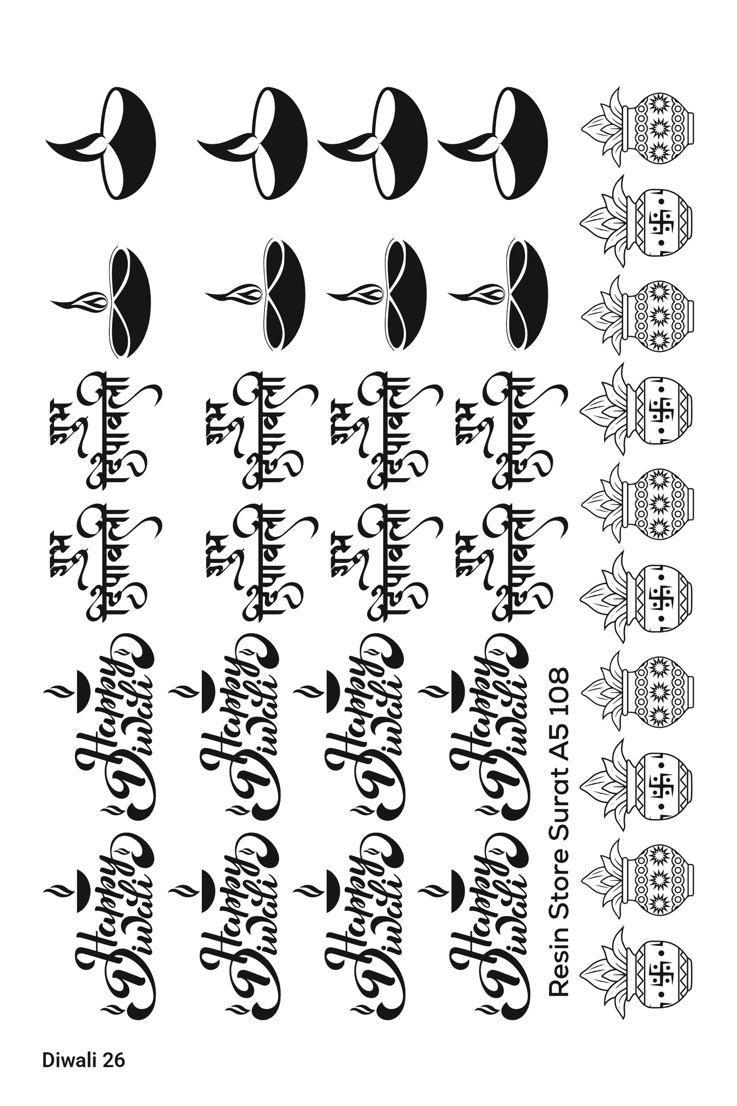 Diwali 26 A5 Size