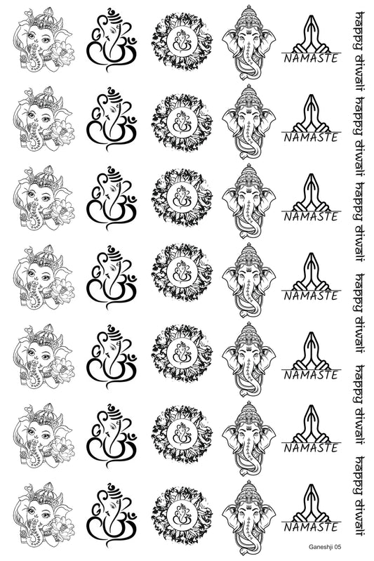 Ganeshji 05 A4 Size