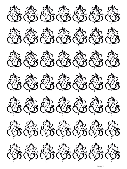 Ganeshji 07 A4 Size