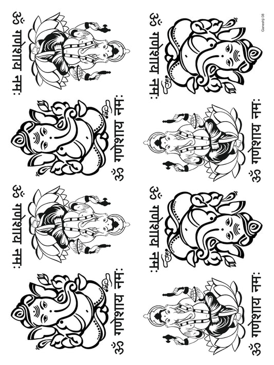 Ganeshji 08 A4 Size