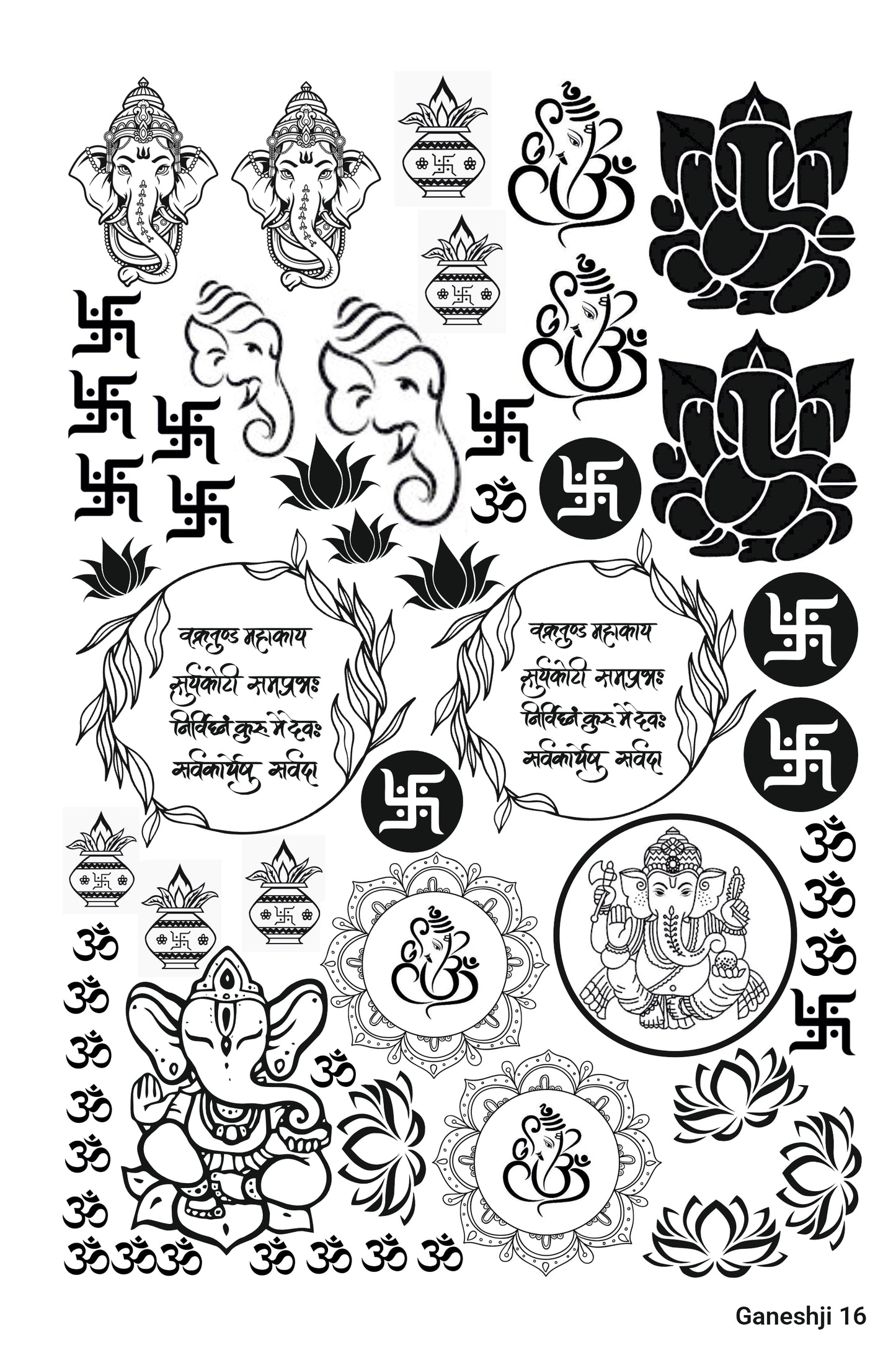 ganeshjii 16 A5 Size