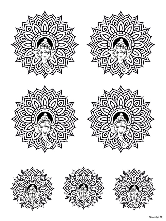 Ganeshji 22 A4 Size