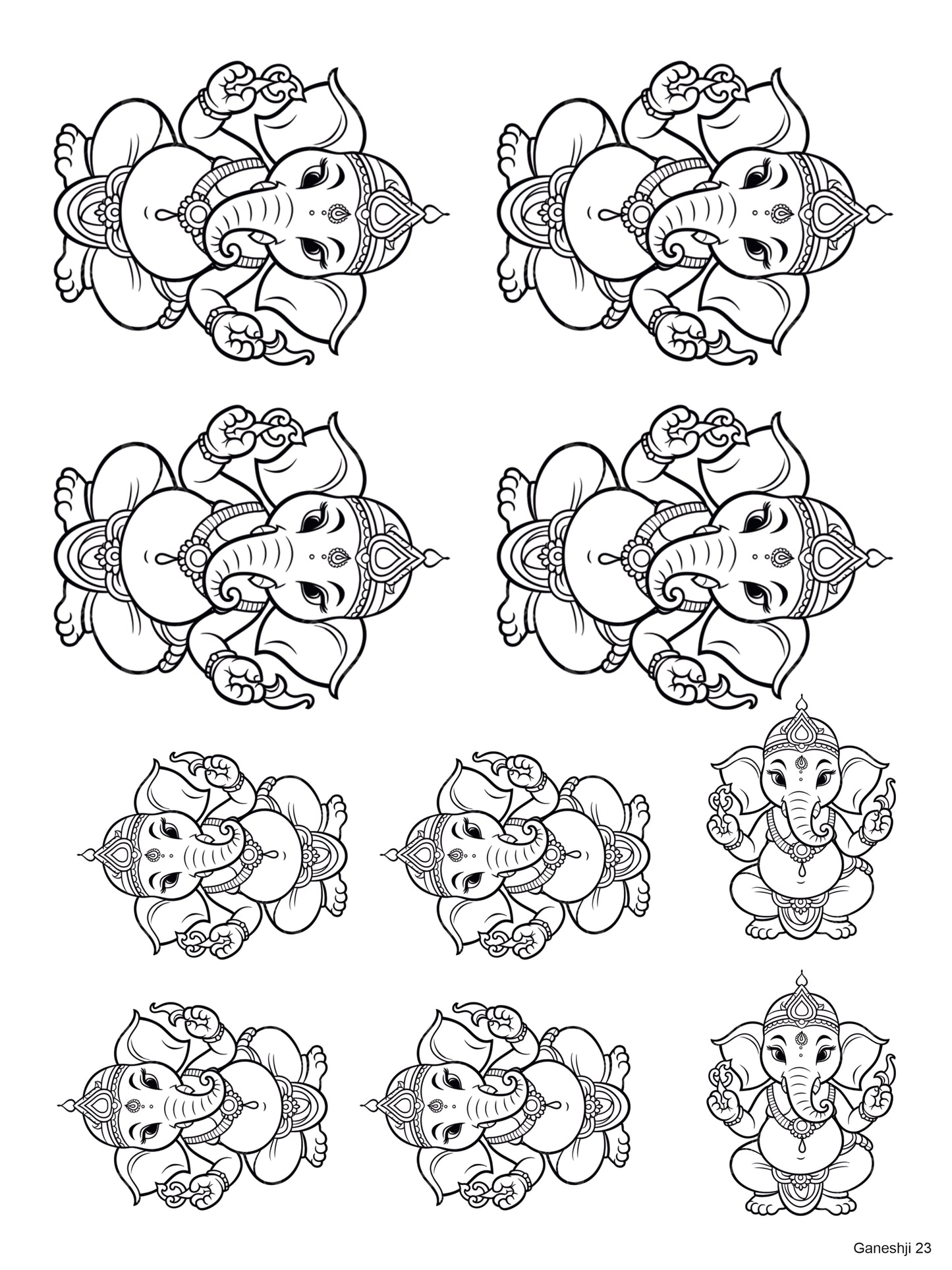 ganeshjii 23 A5 Size