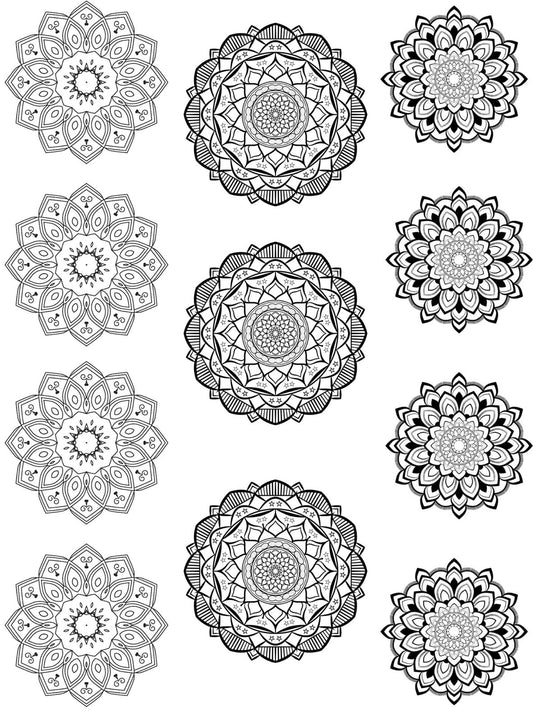Mandala 01 A5 Size