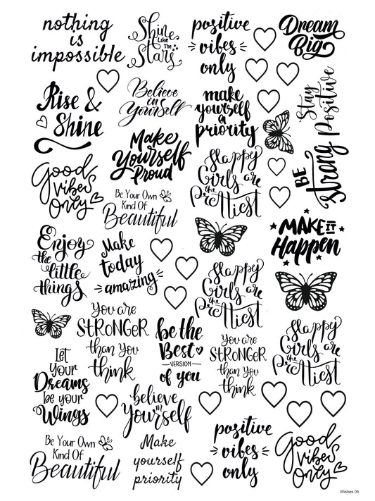 Wishes 05 A5 Size