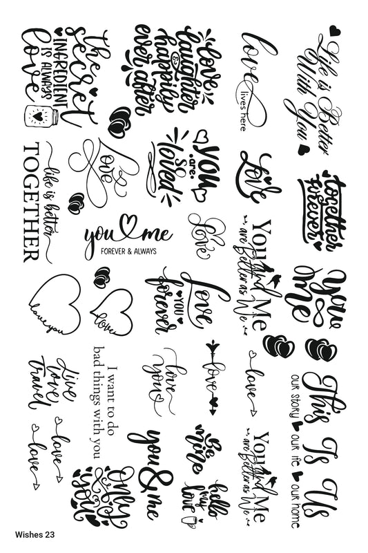 Wishes 23 A5 Size